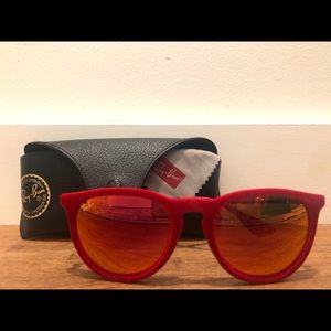 COPY - Ray- Ban Red Felt Polarized Lens